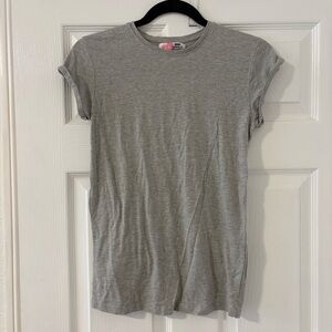 Zara Trafaluc Gray Women's T-Shirt Short Sleeve Size Medium